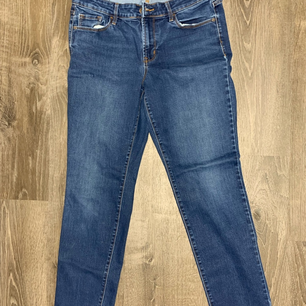 Old Navy Women's Dark Blue Skinny Jeans